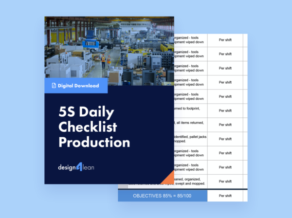 5S Daily Checklist Production